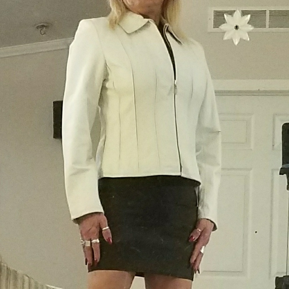 Victoria Secret Moda International Leather Jacket